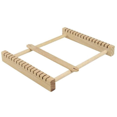 AussieSuperStore Haberdashery Supplies Wooden Weaving Loom 24.5 x 20cm Wooden Weaving Loom 24.5 x 20cm | Adjustable Crotchet Yarn & Wool tool Supplies Part Number 020305 020305